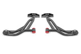 BMR Suspension 05-14 Ford Mustang Lower A-Arms - Black Hammertone - Non-Adjustable