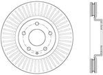 StopTech Performance Front Left Brake Rotor