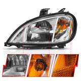 ANZO 1996-2013 Freightliner Columbia LED Crystal Headlights (Pair)