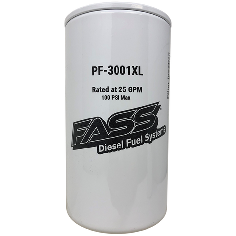 FASS Filter Pack Contains (1) XWS-3002 XL & (1) PF-3001 XL