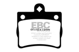 EBC 95-97 Mercedes-Benz C220 (W202) 2.2 (Single Pin Rear) Greenstuff Rear Brake Pads