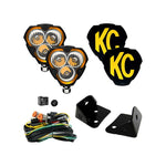 KC HiLiTES FLEX ERA 3 Vehicle Light System Kit Jeep JK Combo and A-Pillar Bracket