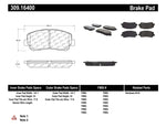 StopTech Performance Front Brake Pads 13-14 Dodge Dart/Jeep Cherokee