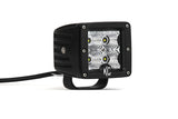 KC HiLiTES C-Series 3in. C3 LED Light 12w Flood Beam (Pair Pack System) - Black