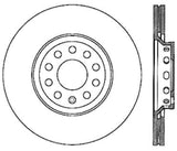 StopTech Power Slot 02-06 Audi A4/A4 Quattro 3.0L/98-04 A6/A6 Quattro Front Right Slotted Cryo Rotor