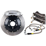 StopTech 01-06 BMW 330CI / 06-08 BMW Z4 Front BBK Silver ST-40 Calipers 332x32 Slotted Rotors