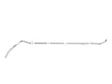 aFe SATURN 4S 4in 409 SS Turbo-Back Exhaust w/o Muffler 99-01 Ford Diesel Trucks V8-7.3L (td)