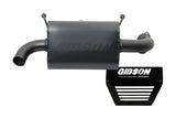 Gibson 15-17 Polaris RZR XP 1000 EPS Base 2.25in Single Exhaust - Black Ceramic