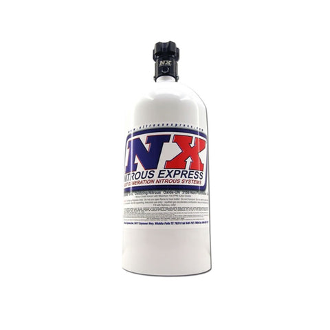 Nitrous Express 5lb Bottle w/Lightning 500 Valve (5.25 Dia x 17.64 Tall)