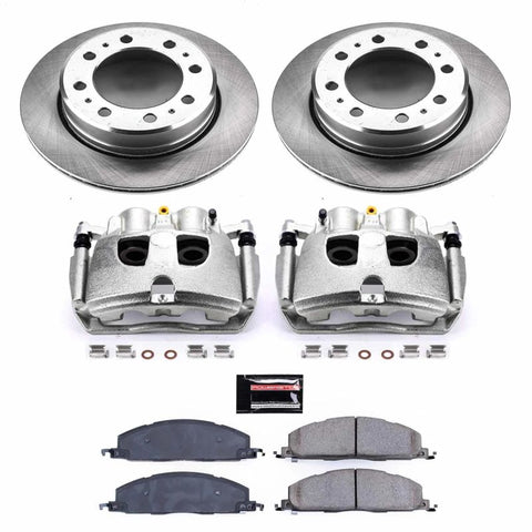 Power Stop 13-18 Ram 3500 Autospecialty Kit w/ Calipers - Rear