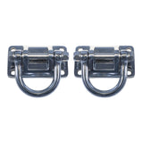 Rugged Ridge Polished SS D-Rings XHD Modular Front Rear Bumper