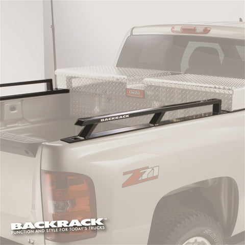 BackRack 02-18 Dodge Ram 6.5ft Bed Siderails - Toolbox 21in