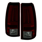 Spyder Chevy Silverado 1500/2500 99-02 Version 2 LED Tail Lights - Red Smoke ALT-YD-CS99V2-LED-RS