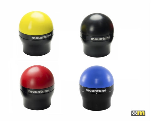 mountune Gear Knob (Black and Yellow) 13-15 Ford Fiesta ST / Focus ST