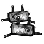 Spyder Chevy Suburban Tahoe 2015-17 OEM Fog Lights W/Chrm trim Cover and Switch Clear FL-CTAH15-C