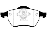 EBC 96-98 Audi A4 1.8 Turbo (B5) Ultimax2 Front Brake Pads