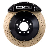 StopTech BBK 14-15 BMW M3 / M4 Front Black ST-60 Calipers 380x32 Zinc Drilled Rotors