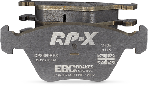 EBC Racing 04-08 Acura TL 3.2L (M/T w/Brembo Brakes) RP-X Front Brake Pads