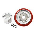 1/8" NPT to 90 Degree 1/4" pushloc stainless steel