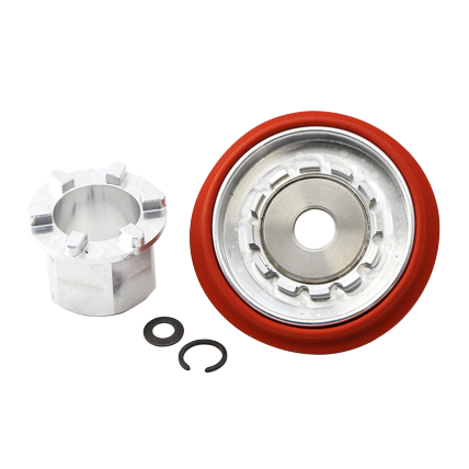 1/8" NPT to 90 Degree 1/4" pushloc stainless steel