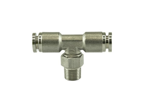 1/8" NPT to -3AN male fittings - SS