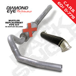 Diamond Eye KIT 4in CB MRP SGL w/ TDP AL 06-07 Chevy/GMC 6.6L Duramax 2500/3500