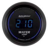 Autometer Cobalt Digital 52.4mm Black 0-300 deg F Water Temperature Gauge