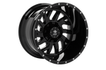 RBP 65R Glock 22x14 5x127 BP / 4.5 BS -76mm Offset 78mm CB (Hub Centric) Gloss Black Wheel