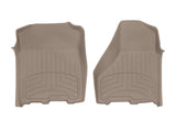 WeatherTech 12-18 Dodge Ram 1500 Crew Cab / Extended Cab Front 3D Floor Mats - Tan