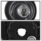 Spyder 05-16 Nissan Frontier Metal Chrome Bumper ONLY OEM Fog Lights w/Switch - Clear (FL-NF05-M-C)