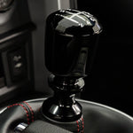 Raceseng Ashiko Shift Knob (Gate 3 Engraving) M10x1.5mm Adapter - Black Gloss