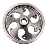 Wehrli 01-16 Chevrolet 6.6L Duramax Twin CP3 Pulley Deep Offset - Raw Finish