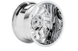 RBP 65R Glock 22x14 5x127/139.7 BP / 4.5 BS -76mm Offset 78mm CB (Hub Centric) Chrome Wheel