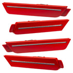 Oracle 10-15 Chevrolet Camaro Concept Sidemarker Set - Clear - Victory Red (GCN)