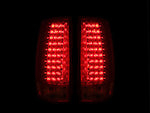 ANZO 2007-2014 Chevrolet Suburban LED Taillights Red/Clear G4