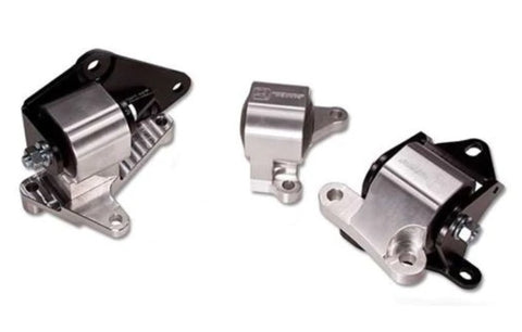 Innovative 96-00 Civic H-Series Silver Aluminum Mounts Solid Bushings