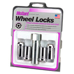 McGard Wheel Lock Nut Set - 4pk. (Tuner / Cone Seat) 1/2-20 / 13/16 Hex / 1.60in. Length - Chrome