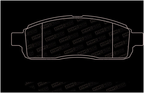 StopTech Street Brake Pads - Front/Rear