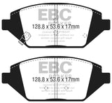 EBC 2016+ Chevrolet Spark Ultimax2 Front Brake Pads