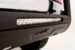 Lund 07-17 Jeep Wrangler Bull Bar w/Light & Wiring - Black