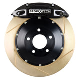StopTech 06-09 Honda S2000 ST-40 Black Calipers 328x28mm Slotted Coated Rotors Front Big Brake Kit