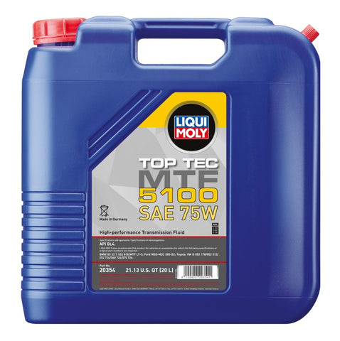 LIQUI MOLY 20L Top Tec MTF 5100 75W