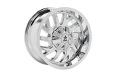 RBP 65R Glock 20x10 5x127/139.7 BP / 6 BS 10mm Offset 78mm CB (Hub Centric) Chrome Wheel