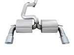 AWE Tuning Ford Focus RS Touring Edition Cat-back Exhaust- Resonated - Chrome Silver Tips