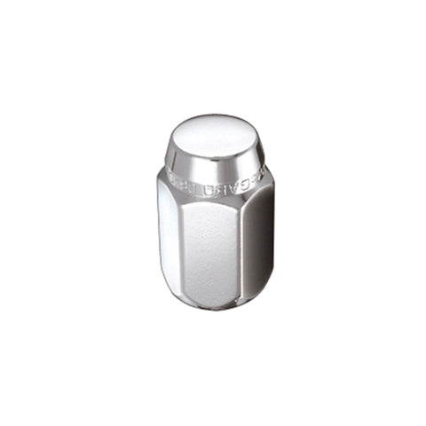 McGard Hex Lug Nut (Cone Seat) 1/2-20 / 13/16 Hex / 1.5in. Length (Box of 100) - Chrome