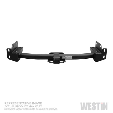 Westin 19-22 RAM 1500 (Excl. Classic) Hitch Accessory for Outlaw Rear Bumper ONLY - Tex. Blk