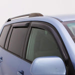 AVS 00-05 Hyundai Accent Ventvisor Outside Mount Window Deflectors 4pc - Smoke