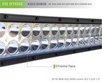 DV8 Offroad Chrome Series 30in Light Bar 180W Flood/Spot 3W LED