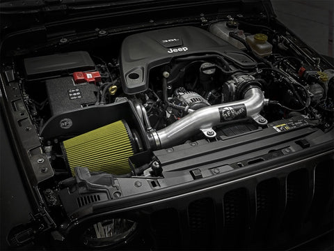 aFe MagnumFORCE Stage-2 XP PG7 Cold Air Intake System w/Alum Tubing 2018+ Jeep Wrangler (JL) V6 3.6L