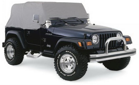 Rampage 1976-1983 Jeep CJ5 Car Cover 4 Layer - Grey